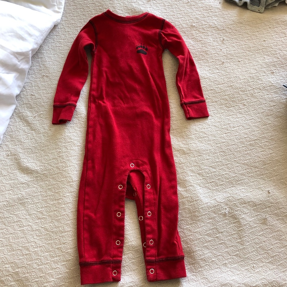 Mount Zion Red Thermal PJs